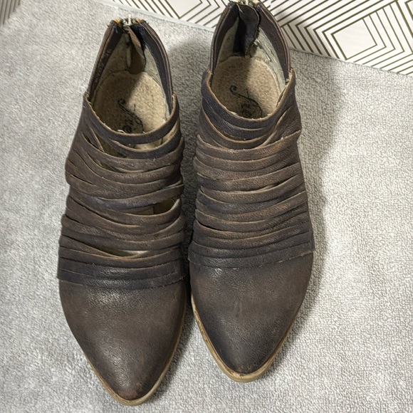 Free People boots women’s size 36 Free People lost valley bootie women’s 5.5 - Picture 1 of 12